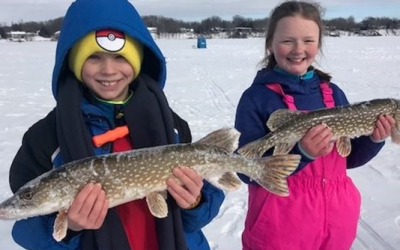 FREE ICE FISHING CLINICS FOR CHILDREN Saturday, February. 10, 2018, 9am-3pm
