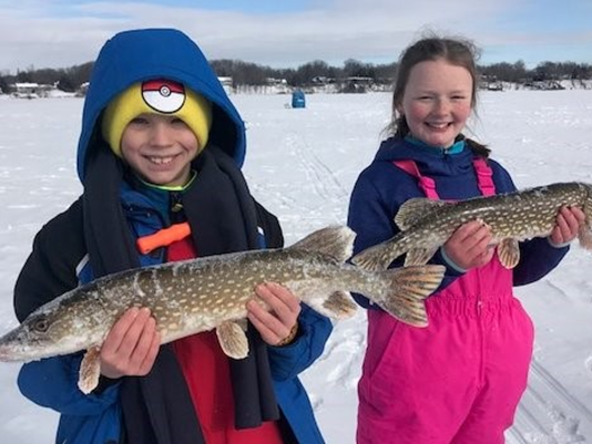 FREE ICE FISHING CLINICS FOR CHILDREN Saturday, February. 10, 2018, 9am-3pm