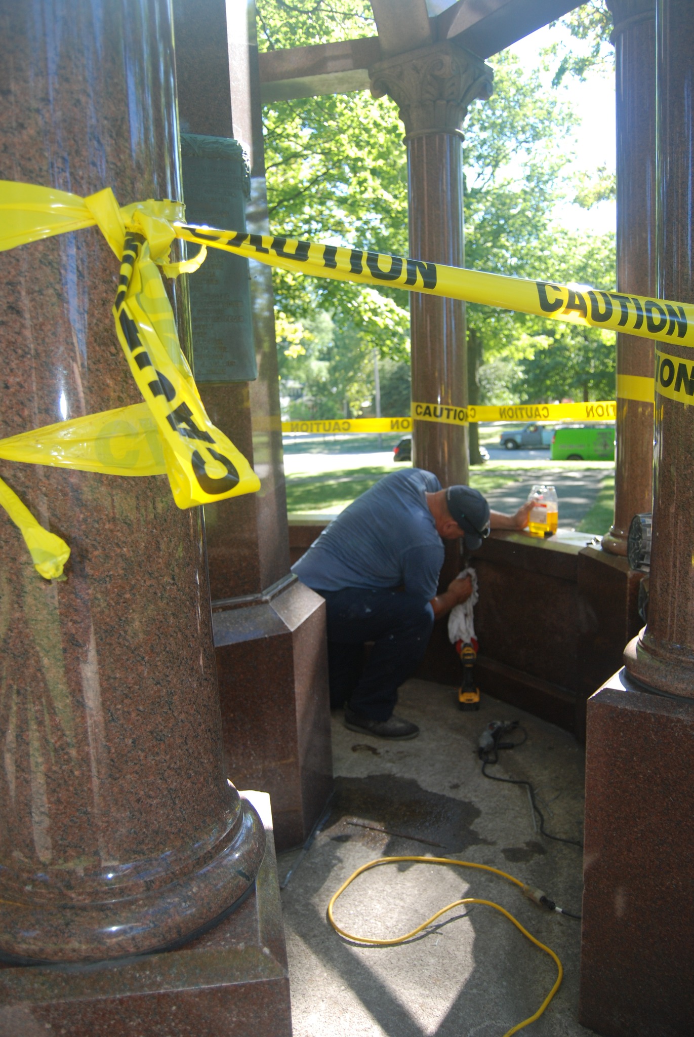 WWI MEMORIAL RESTORATION Humboldt Park Milwaukee